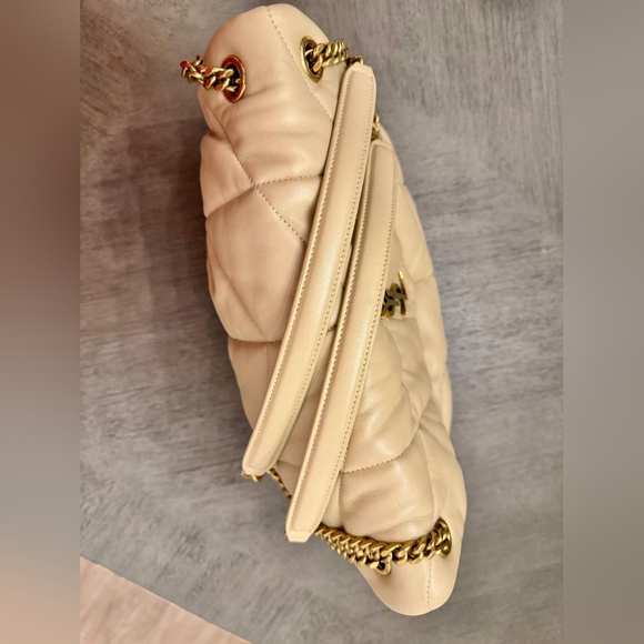 SOLD- MEDIUM Loulou Puffer Lambskin Nappa Leather Quilted Chevron YSL - Picture 13 of 16